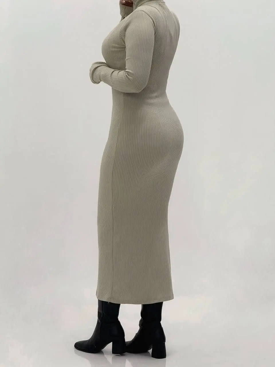 3701-پیراهن بلند فینگری